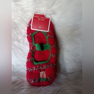 Slippers Socks Santa huh